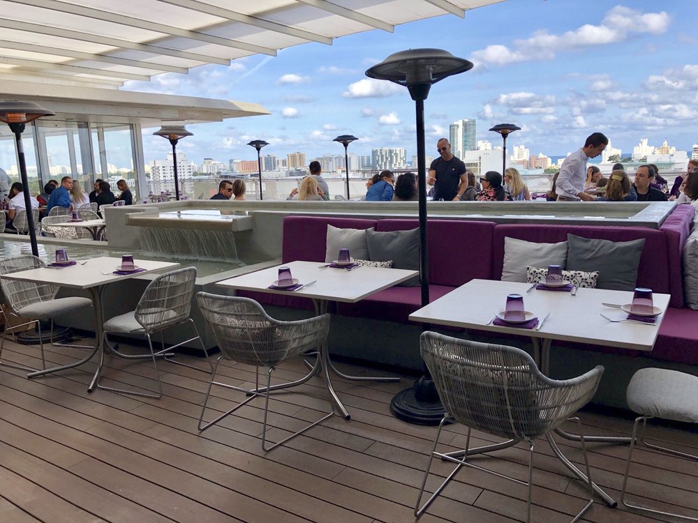Juvia Miami Beach - Los 10 mejores restaurantes de Miami con vista al mar