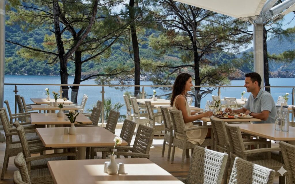 mejores restaurantes en The Woodlands TX – comida, terrazas y lugares para comer frente al lago